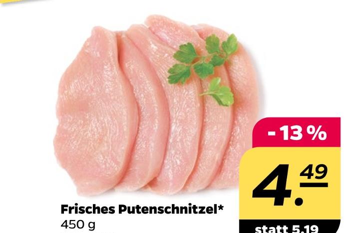Frisches Putenschnitzel
