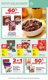 Promos Chocolat dans le catalogue "LE MOIS DES SUPPORTERS" de Carrefour Chocolat en promo dans le catalogue Carrefour à la page 10