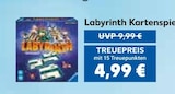 Labyrinth Kartenspiel von Ravensburg im aktuellen EDEKA Prospekt für 4,99 €