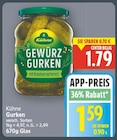 Gurken von Kühne für 1,59 € bei E center im Angebot Gurken von Kühne im aktuellen E center Prospekt