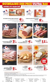 Promo Chorizo dans le catalogue Super U du moment à la page 22