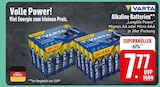 Alkaline Batterien Mignon AA im Angebot bei EDEKA in Passau Alkaline Batterien Mignon AA Angebote von VARTA bei EDEKA Passau für 7,77 €