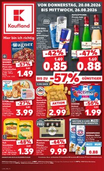Warsteiner im Kaufland Prospekt "Hier bin ich richtig" mit 63 Seiten (Erfurt)