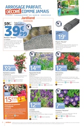 Prix et réduction Géranium dans le prospectus Jardiland en cours Offre Géranium dans le catalogue Jardiland du moment à la page 6