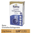 Cremefine Schlagcreme Angebote von Rama bei Metro Solingen für 3,95 €