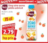 Promo Sirop zéro sucres pêche-abricot à 2,79 € dans le catalogue Norma à Uckange