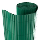 Canisse pvc double face vert 150 cm x 300 cm en promo chez Brico Dépôt Lille à 34,90 €