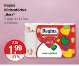 Küchentücher Herz bei V-Markt im Bobingen Prospekt für 1,99 €