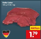 Kalbs-Leber Angebote bei Netto Marken-Discount Nordhausen für 1,79 €