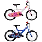 VTT 16 pouces avec stabilisateurs - Carrefour à Thionville VTT 16 pouces avec stabilisateurs en promo chez Carrefour Thionville à 129,99 €