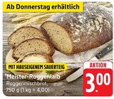 Meister-Roggenlaib Angebote bei EDEKA Baden-Baden für 3,00 €