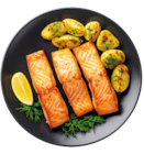 Lachsfilet-Portionen von Golden Seafood im aktuellen ALDI SÜD Prospekt für 15,99 €
