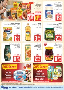Nudeln im aktuellen E center Prospekt (Rostock) Nudeln im E center Prospekt "Top Angebote" mit 44 Seiten (Rostock)