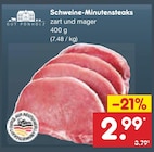 Schweine-Minutensteaks von Gut Ponholz für 2,99 € bei Netto Marken-Discount im Angebot Schweine-Minutensteaks von Gut Ponholz im aktuellen Netto Marken-Discount Prospekt