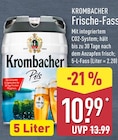 Frische-Fass von Krombacher für 10,99 € bei ALDI Nord im Angebot Frische-Fass von Krombacher im aktuellen ALDI Nord Prospekt
