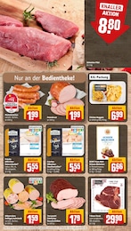 Steak Angebot im aktuellen REWE Prospekt auf Seite 8