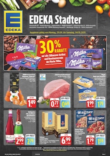 Aktueller EDEKA Prospekt "Wir lieben Lebensmittel!" Seite 1 von 28 Seiten für Bamberg