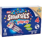 Glaces Pop Up - SMARTIES - Carrefour Glaces Pop Up - SMARTIES à 4,49 € dans le catalogue Carrefour