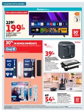 Promos Télévision dans le catalogue "LES TOPS" de Auchan Hypermarché Télévision en promo dans le catalogue Auchan Hypermarché à la page 28