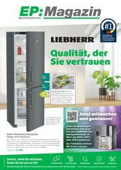 Kühlschrank im EP: Prospekt in Erkelenz Aktueller EP: Prospekt mit Kühlschrank, "LIEBHERR - Qualität, der Sie vertrauen", Seite 1