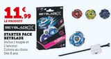 Starter Pack - Beyblade - Super U à Nancy Starter Pack - Beyblade en promo chez Super U Nancy à 11,99 €