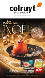 Prospectus Colruyt à Champlitte, "Les Merveilles de NOËL", 24 pages, 18/12/2024 - 31/12/2024