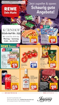 REWE Prospekt der Woche "Dein Markt" Seite 1, 26.10.2026 bis 31.10.2026 für Dorsten Aktueller REWE Prospekt "Dein Markt" Seite 1 von 31 Seiten für Dorsten