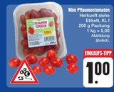 Aktuelles Mini Pflaumentomaten Angebot bei E center in Jena ab 1,00 €