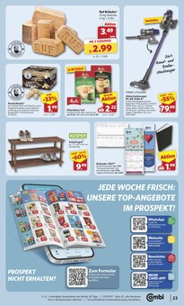 Staubsauger im aktuellen combi Prospekt (Osnabrück) Staubsauger im combi Prospekt "Markt - Angebote" mit 33 Seiten (Osnabrück)