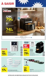 Promos Friteuse dans le catalogue "Carrefour" de Carrefour Friteuse en promo dans le catalogue Carrefour à la page 74