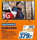 LED TV GU43DU7199UXZG Angebote von SAMSUNG bei expert Heide für 399,00 €