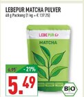 Matcha Pulver Angebote von LEBEPUR bei Marktkauf Bad Oeynhausen für 5,49 €