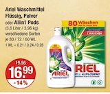 Aktuelles Waschmittel Angebot bei V-Markt in Regensburg ab 16,99 €