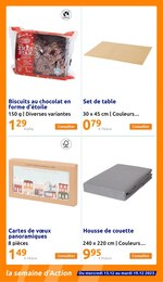 Promo Carte de vœux avec enveloppe chez Action