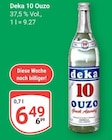 10 Ouzo Angebote von Deka bei GLOBUS Rostock für 6,49 €