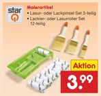Lasur- oder Lackpinsel Set im Angebot bei Netto Marken-Discount in Kempen Lasur- oder Lackpinsel Set Angebote von Star bei Netto Marken-Discount Kempen für 3,99 €