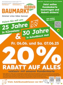 Aktueller Globus-Baumarkt Prospekt