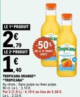 E.Leclerc Le Breuil - Promo Tropicana orange Promo Tropicana orange à 1,40 € dans le catalogue E.Leclerc à Le Breuil