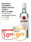 Carta Blanca Angebote von Bacardi bei GLOBUS Saarlouis für 9,99 €