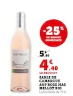 Sable de camargue aop rose mas mellot bio - MAS MELLOT - Super U à Oloron-Sainte-Marie Sable de camargue aop rose mas mellot bio - MAS MELLOT en promo chez Super U Oloron-Sainte-Marie à 4,40 €