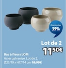 Jysk Sarrola-Carcopino - Promo Bac à fleurs Promo Bac à fleurs à 11,50 € dans le catalogue Jysk à Sarrola-Carcopino