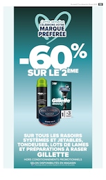 Prix et réduction Rasoir jetable dans le prospectus Carrefour Market en cours Offre Rasoir jetable dans le catalogue Carrefour Market du moment à la page 57