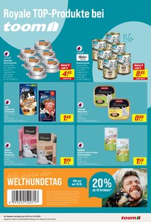 Katzenfutter im aktuellen toom Baumarkt Prospekt (Regensburg) Katzenfutter im toom Baumarkt Prospekt "Respekt, wer's selber macht." mit 32 Seiten (Regensburg)