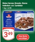Herzen, Brezeln, Sterne Vollmilch im Angebot bei GLOBUS in Zwickau Herzen, Brezeln, Sterne Vollmilch Angebote bei GLOBUS Zwickau für 3,49 €