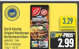 Aktuelles Original Nürnberger Rostbratwürstchen Angebot bei diska in Erfurt ab 2,99 €
