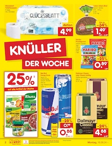 Aktueller Netto Marken-Discount Prospekt "Aktuelle Angebote" Seite 2 von 57 Seiten für Bad Marienberg