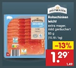 Rohschinken leicht Angebote bei Netto Marken-Discount Oberhausen für 1,29 €