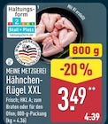 Hähnchenflügel XXL von Meine Metzgerei für 3,49 € bei ALDI Nord im Angebot Hähnchenflügel XXL von Meine Metzgerei im aktuellen ALDI Nord Prospekt
