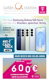 Aktueller lahde Station Elektromarkt Prospekt in Rehburg-Loccum und Umgebung, "Die neue Samsung Galaxy S25 Serie jetzt bei uns: Drücken, sprechen, fertig." mit 8 Seiten, 10.02.2025 - 28.02.2025