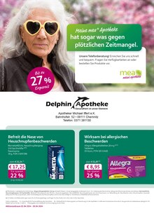 Arzneimittel im mea - meine apotheke Prospekt "Unsere April-Angebote" mit 4 Seiten (Chemnitz)